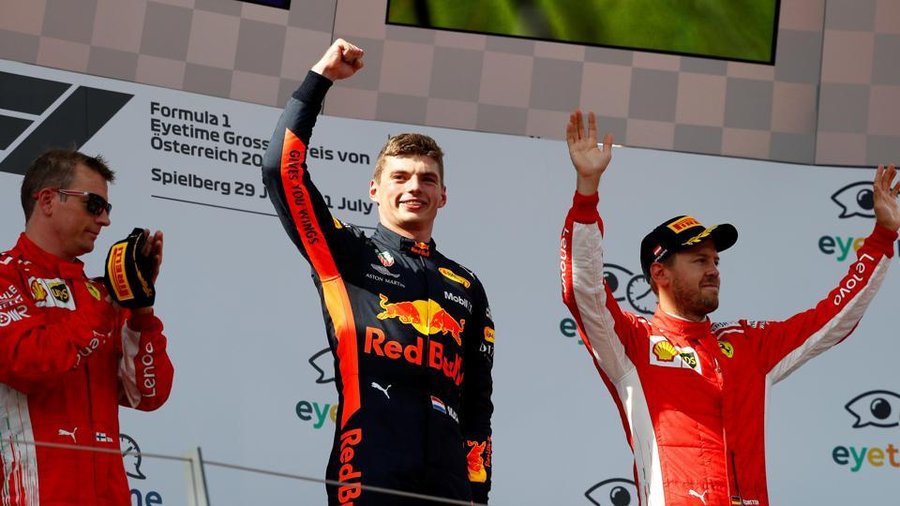 Max Verstappen beats Charles Leclerc to win Austrian Grand Prix