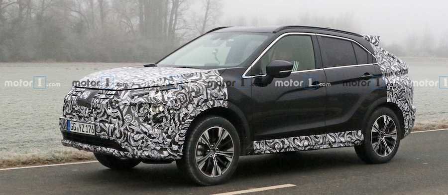 Mitsubishi Eclipse Cross Facelift Spied For The First Time