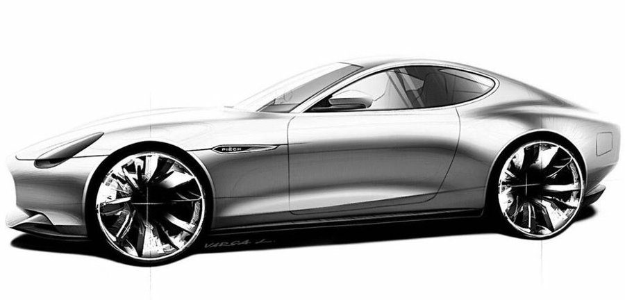 Piëch Automotive coupe images preview an electric car with a famous name