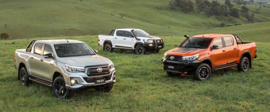 Toyota Hilux gets tougher-looking trim lines