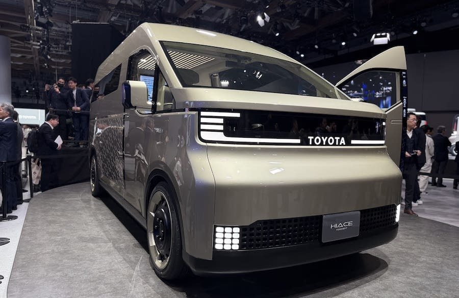 Toyota Gives Its Ford Transit Rival a Futuristic Makeover