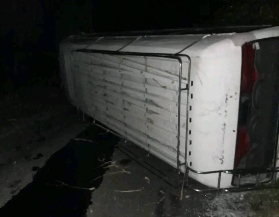 Dimanche soir à Rodrigues : Un autobus se renverse et fait plusieurs blessées