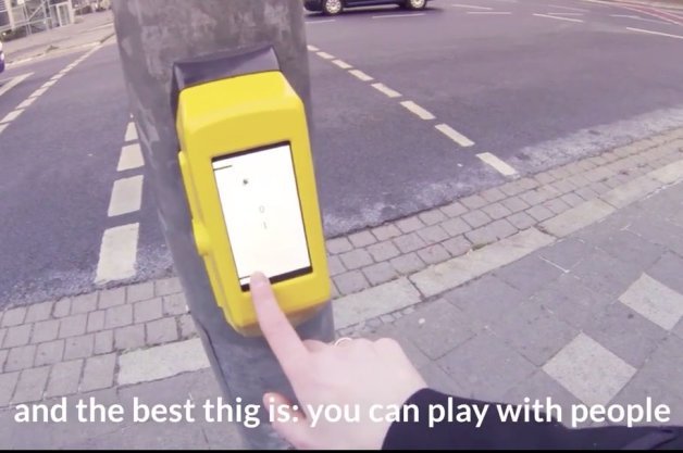 Streetpong is the Cure for Pedestrian Boredom