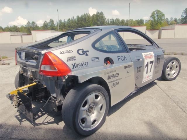 This Honda Insight Was Stripped Naked And Given A Subaru Flat-Six