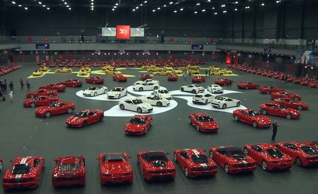 Ferrari Celebrates at Hong Kong's Asia World Expo