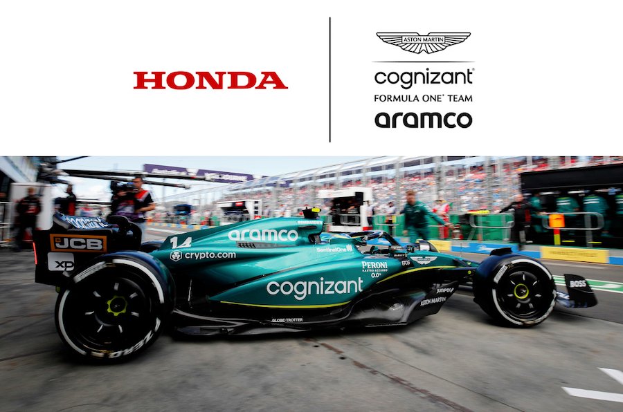 Honda returns to F1 as engine supplier for Aston Martin