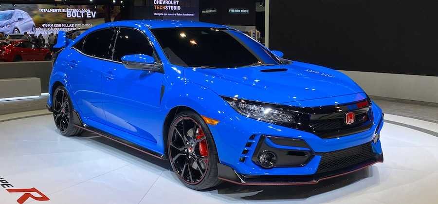 2020 Honda Civic Type R Looks Blue For Its Chicago Debut