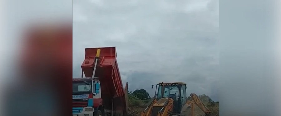 Police de l’Environnement : un poids lourd saisi en flagrant délit de dépôt illégal