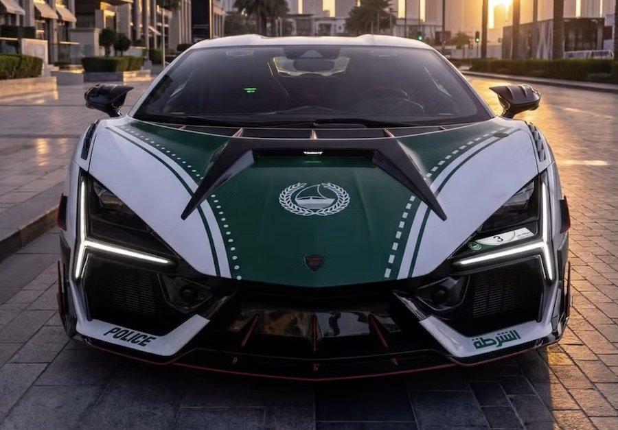Lamborghini Temerario Dubai Police