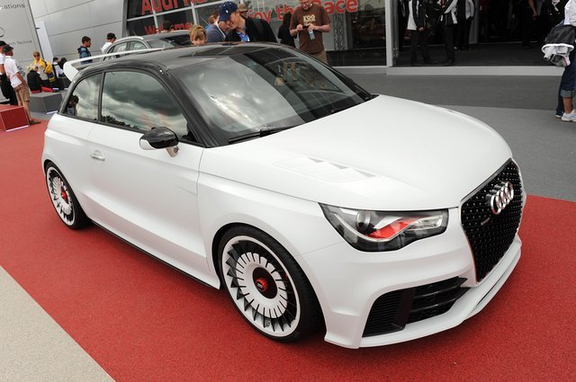 Audi shows off A1 clubsport quattro at Le Mans