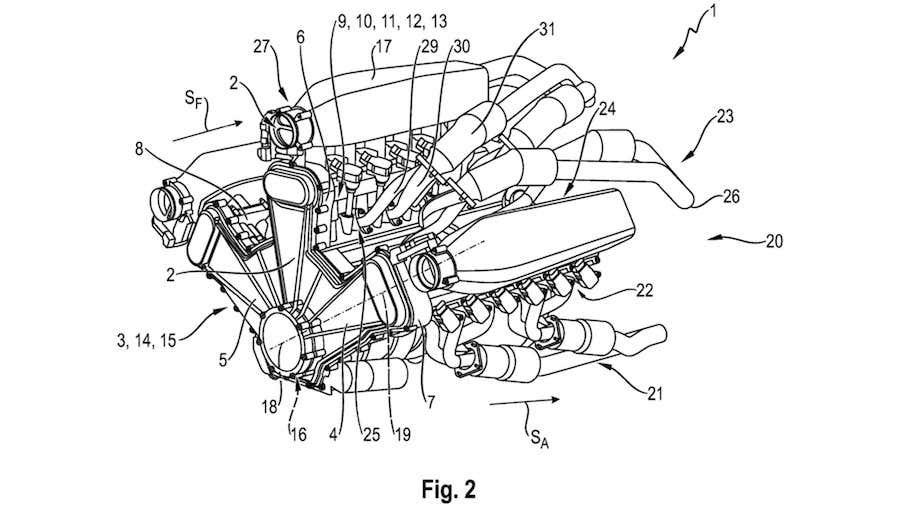 Porsche Just Patented An 18-Cylinder Engine. It Looks Wild
