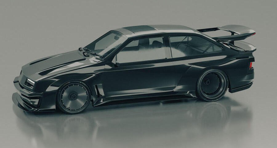 Ford Sierra RS500 reborn as sub-tonne, carbon-bodied showcase