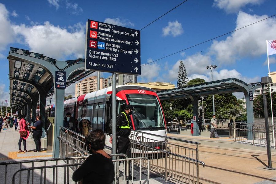 Quatre-Bornes : le métro est sorti du bois