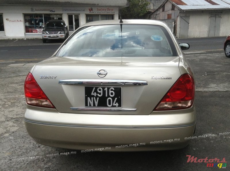 2004' Nissan Sunny Super Saloon photo #3
