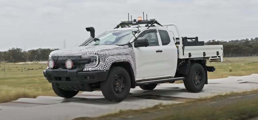 Ford Ranger Super Duty Is So Hardcore Ford Has To Use A Robot As A Test Driver