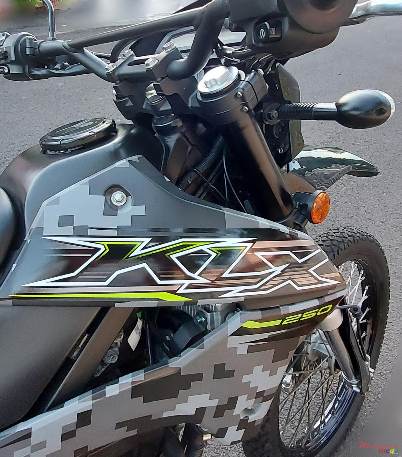 2019' Kawasaki KLX 250S CAMO EDITION photo #3