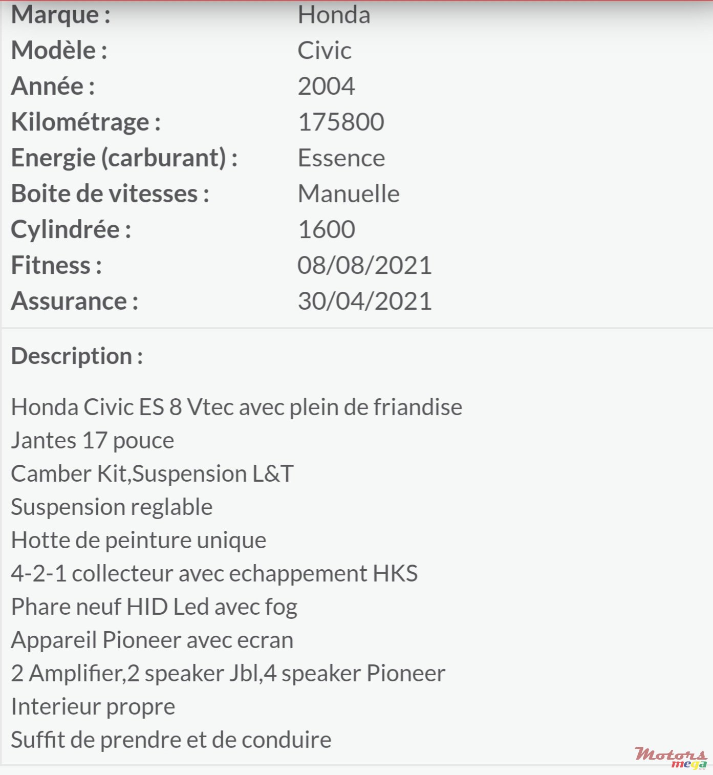 2004' Honda Civic photo #2