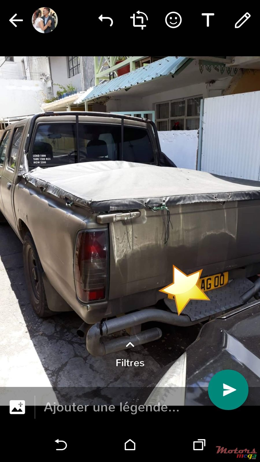 2000' Nissan Hardbody 2x4 double cab photo #1