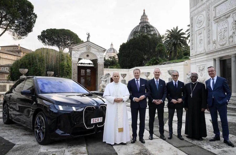 The Pope Just Got a BMW iX, Making It the Vatican’s Newest Electric Ride
