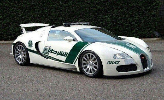 Of Course, Dubai Police Add Bugatti Veyron to Fleet