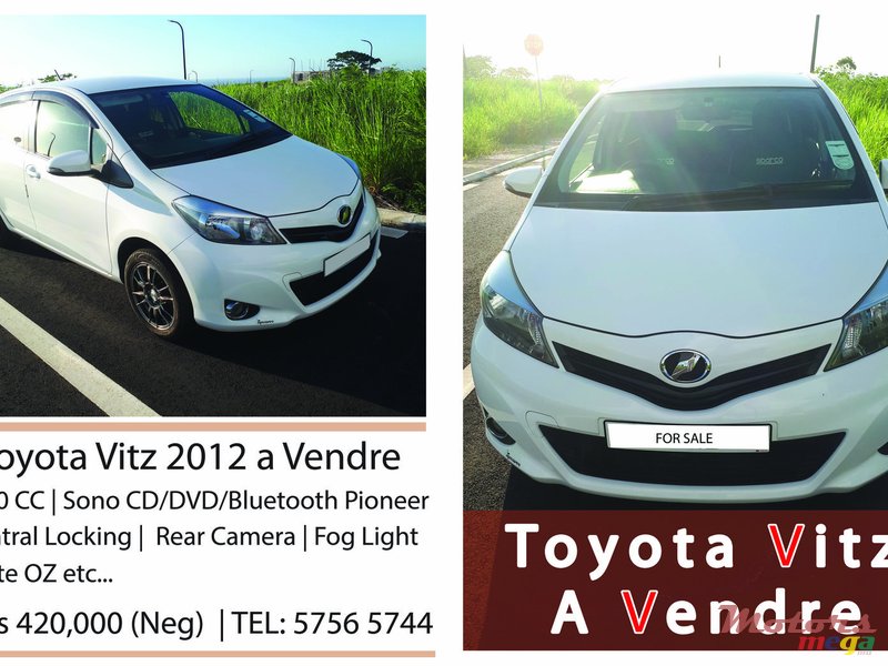 2012' Toyota Vitz photo #1