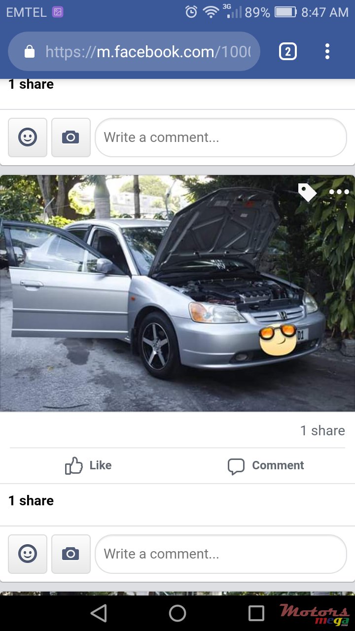 2001' Honda Civic photo #1