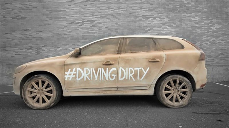Volvo Wants to Help Californians Save Water With Dirty Cars