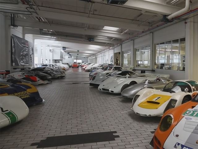 Check Out Porsche's Secret Prototype Warehouse