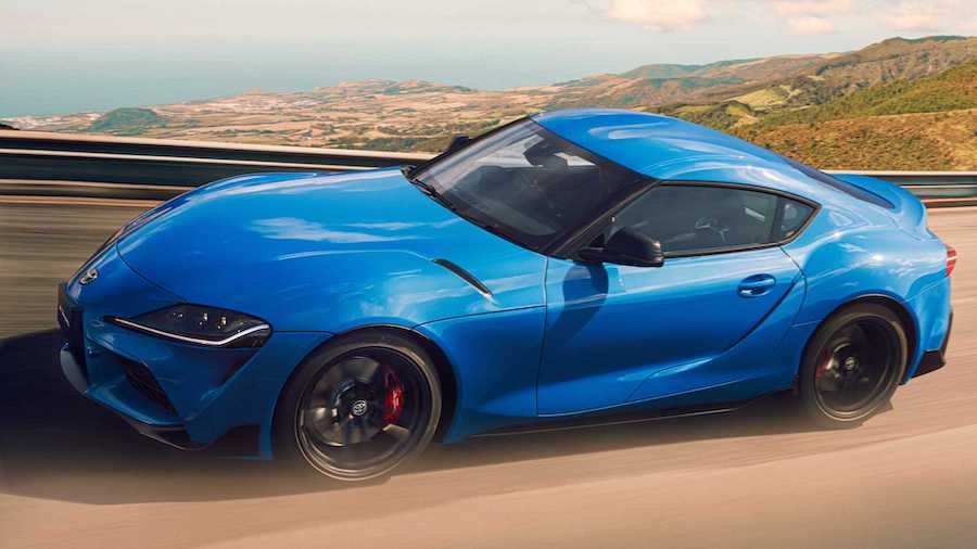 2021 Toyota Supra gets limited Horizon Blue in Japan with more power