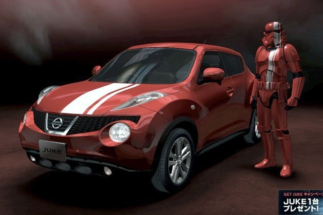 Nissan Recruits Stormtroopers To Promote Juke In Japan