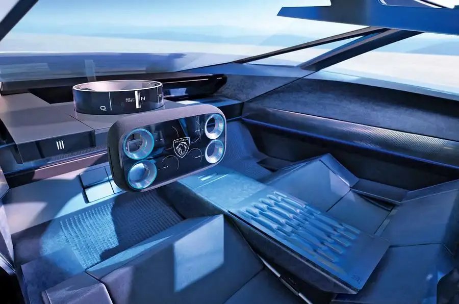 Peugeot Hypersquare steering wheel set for production in 2026