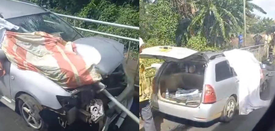 Accident à Gokhoola, ce matin : le chauffeur est mort sur le coup