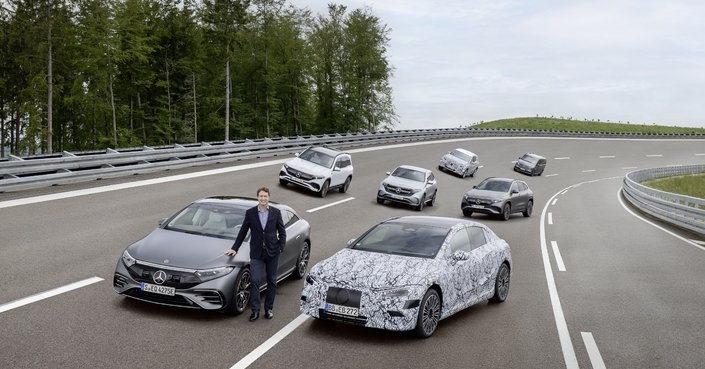 Mercedes : de l'électrique pour toute la gamme dès 2022