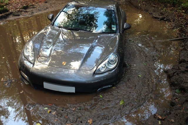 Andre Wisdom Abandons £100k Porsche in Muddy Woods After Getting Lost on Way to OWN Stadium