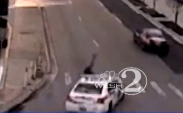 Florida Cop Under Investigation for Pedestrian Hit-And-Run Caught on Camera