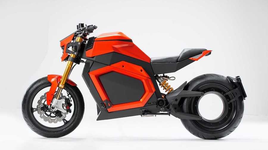Futuristic Electric Bike On The Verge Of Production