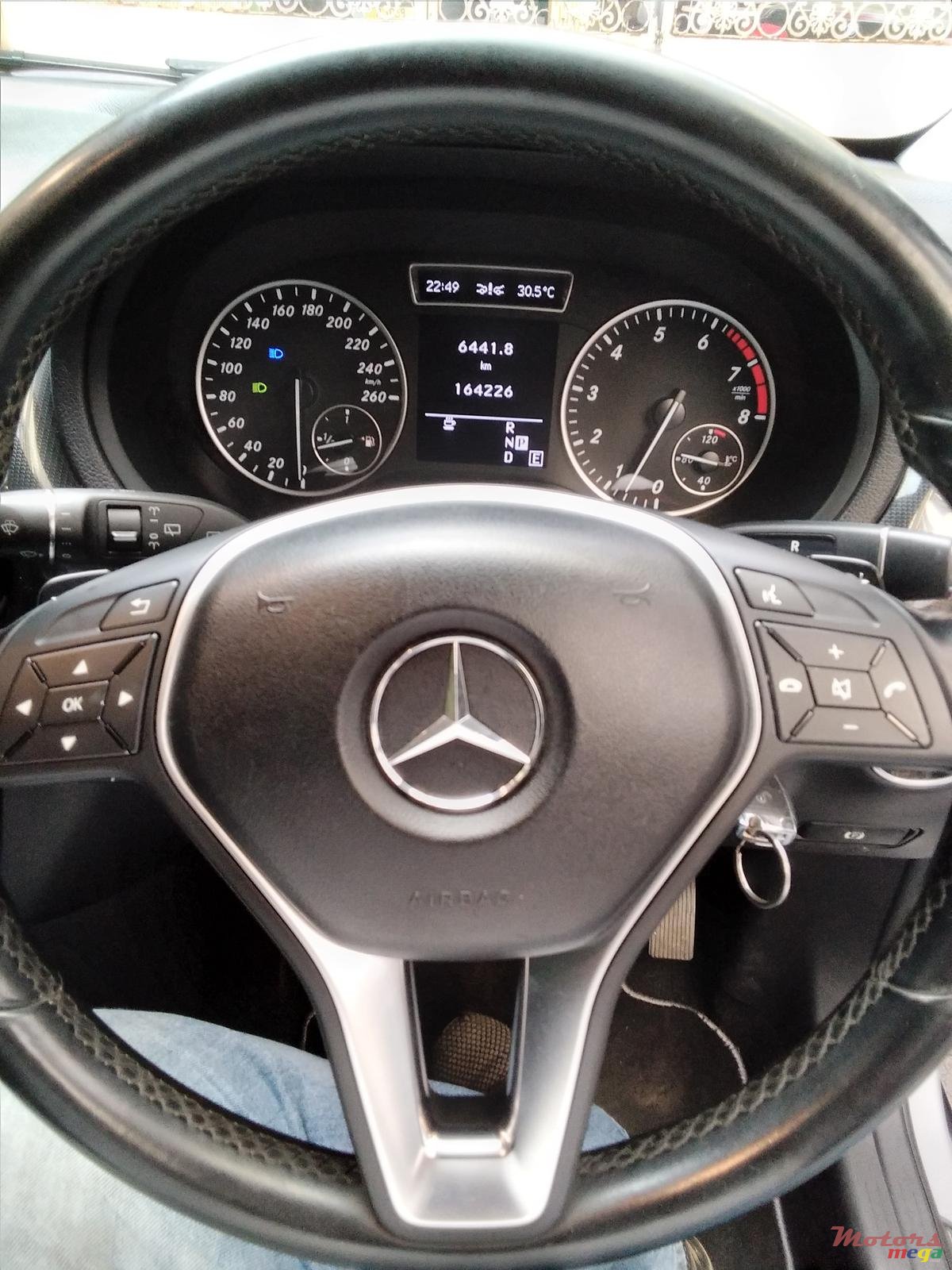 2012' Mercedes-Benz B 180 sport blue efficiency turbo photo #4