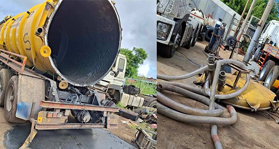 Vacoas : deux blessés lors de l’explosion d’un camion-citerne