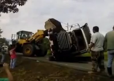 Truck's Luck Turns Bad To Worse