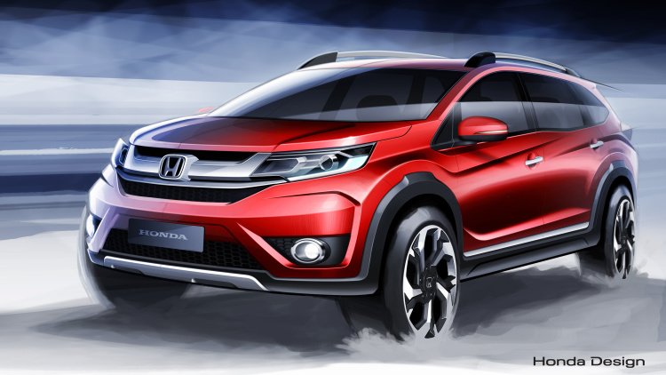 Honda Previews New BR-V Three-Row Crossover for Indonesia
