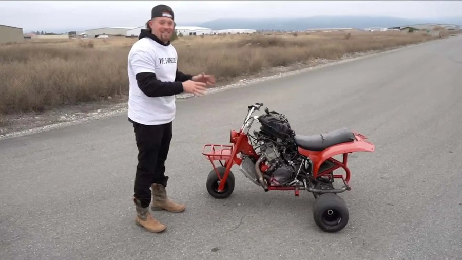 Watch the World’s Most Powerful 3-Wheeler Swap Go Berserk