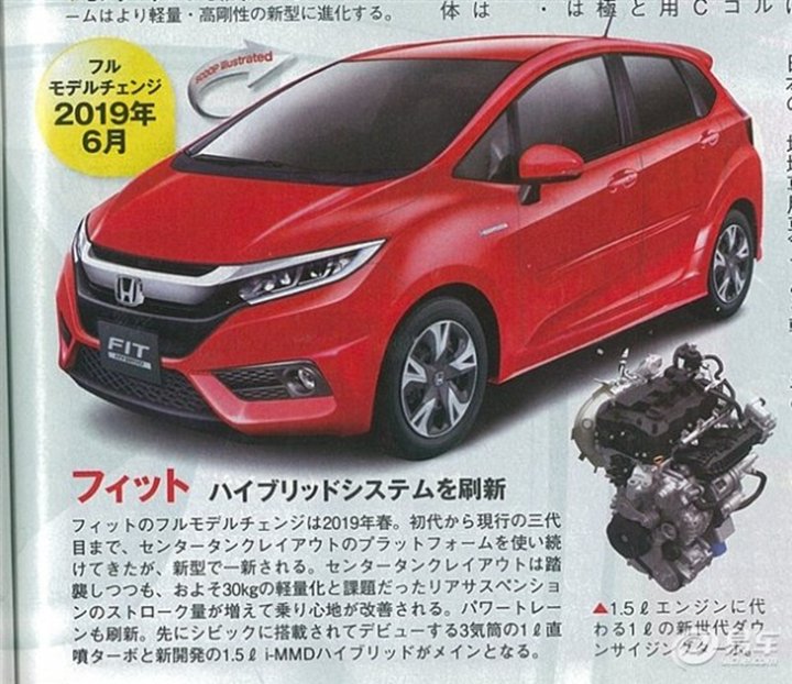 Honda Jazz Facelift (Honda Fit Facelift)