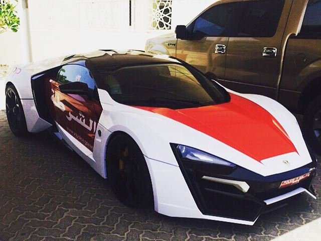 Abu Dhabi police car
