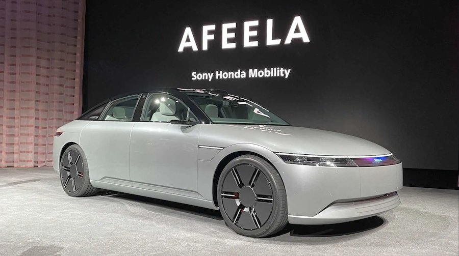 Sony And Honda Name Their New EV Car Brand Afeela, Show Prototype