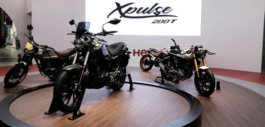 EICMA 2018: Hero XPulse 200T based Scrambler, Desert, Flat Track and Cafe Racer concepts unveiled