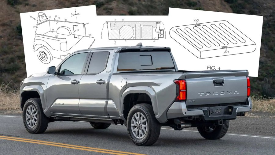 Toyota Patents Air-Filled Pickup Beds To Keep Stuff In Place