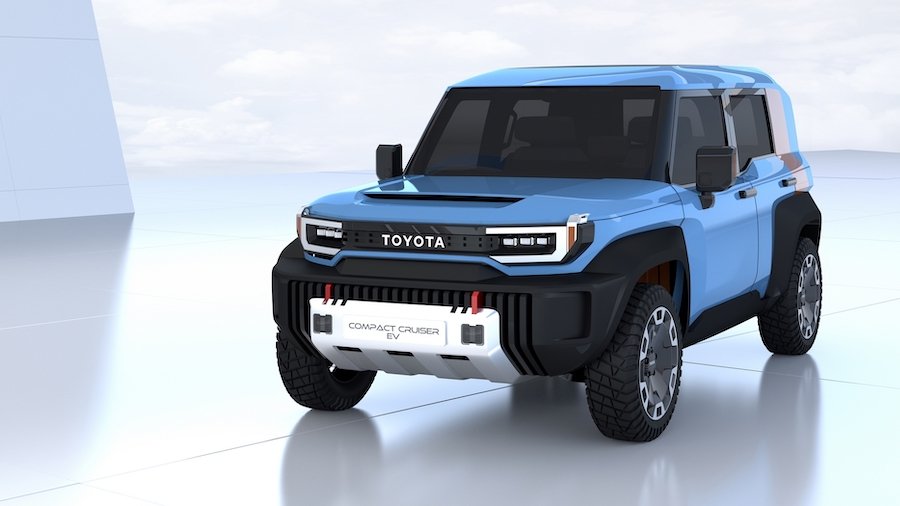 Toyota Montre Un Bébé Land Cruiser Électrique