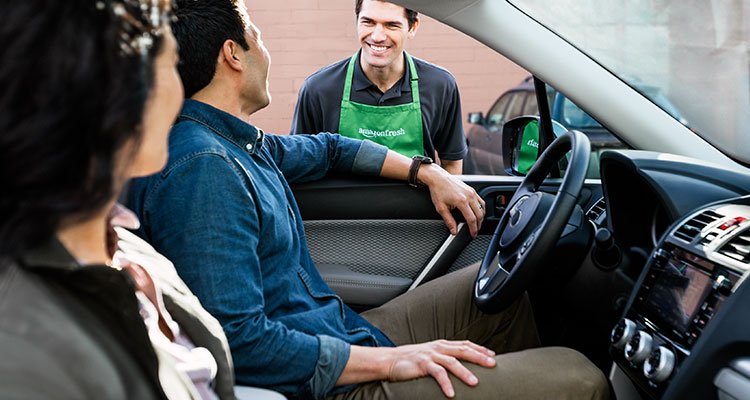 Amazon drive-through grocery pickup: Never get out of your car