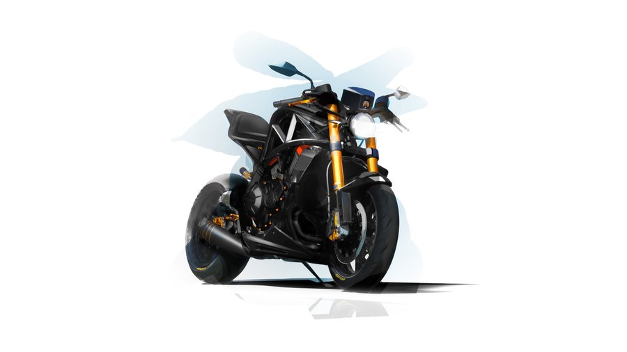 Ariel previews hotter Ace R motorcycle