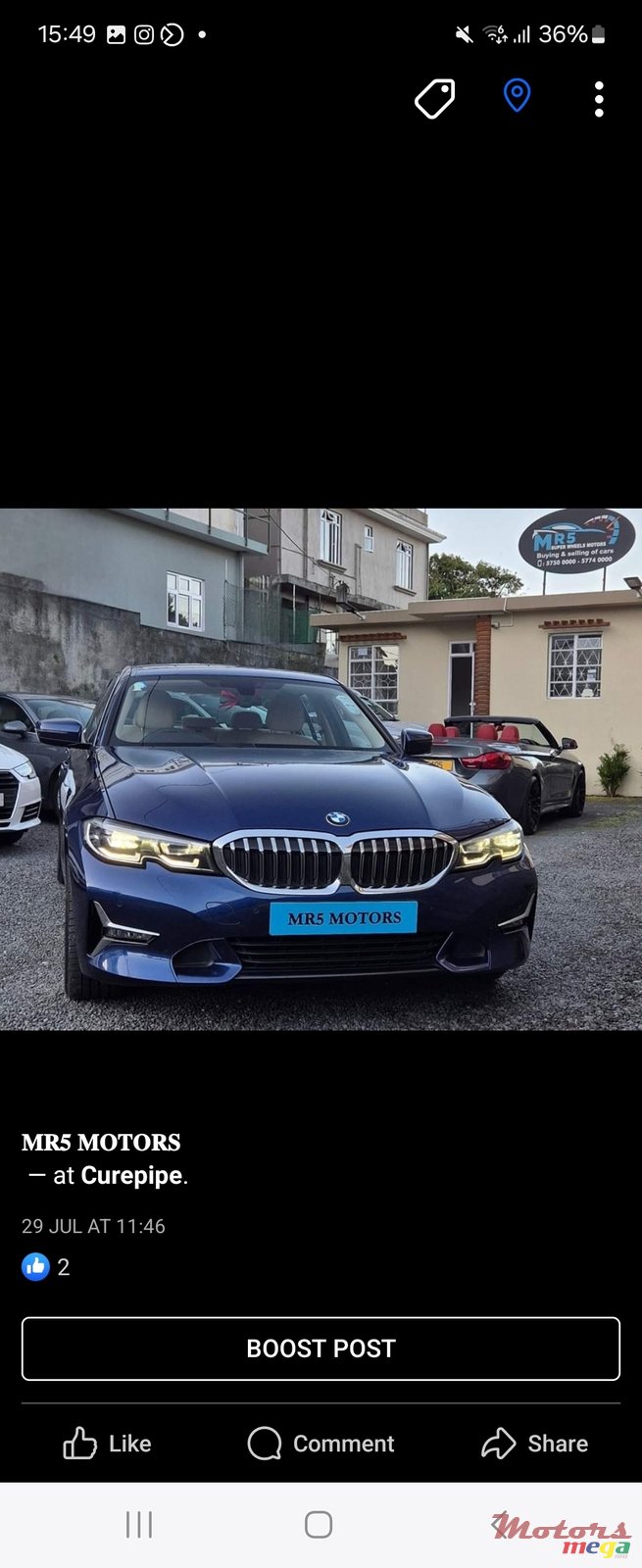 2019' BMW 330 photo #1